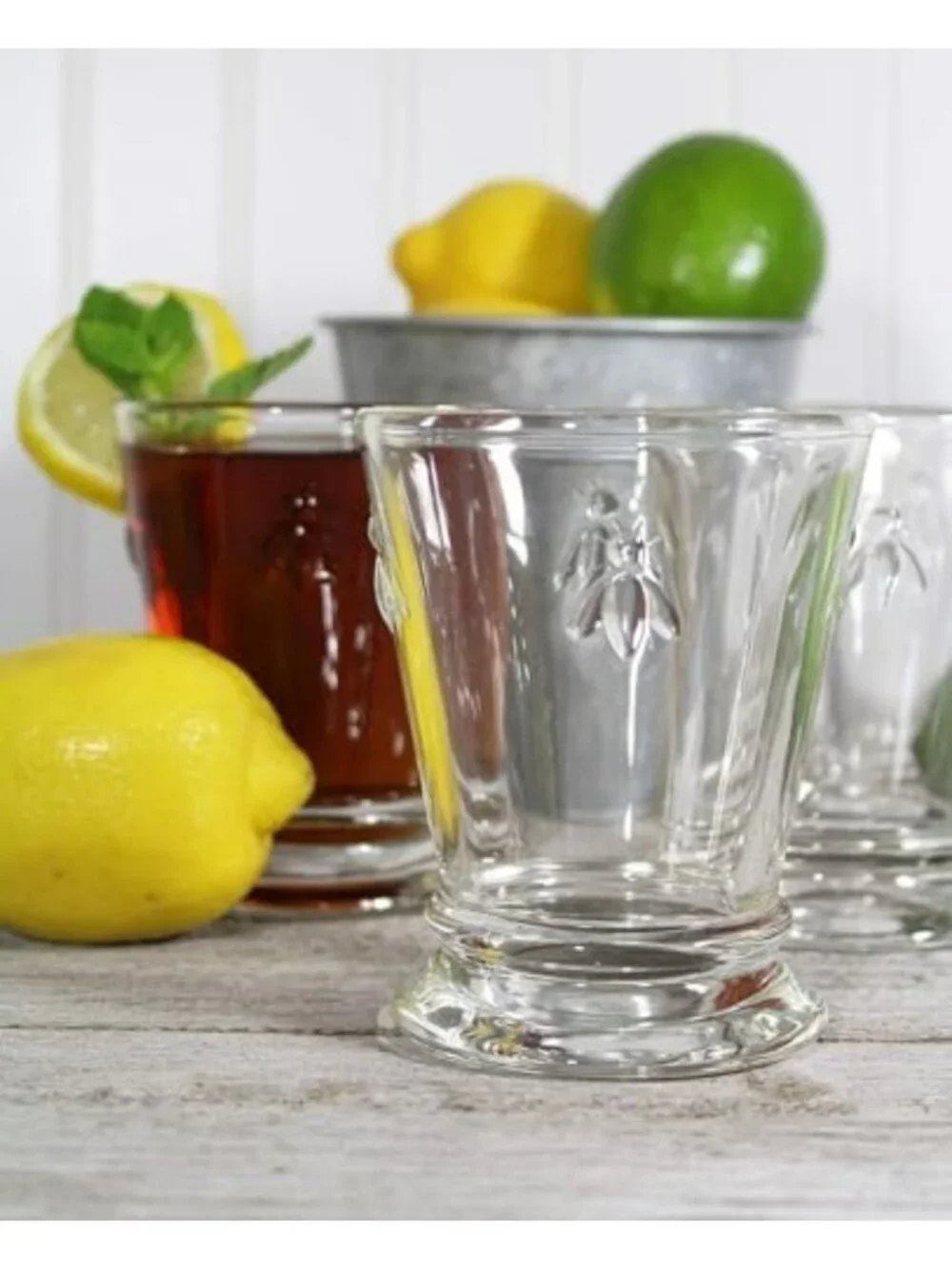 Elegant Bee Tumbler Set of 6 - Stylish Glassware for Home & Entertaining